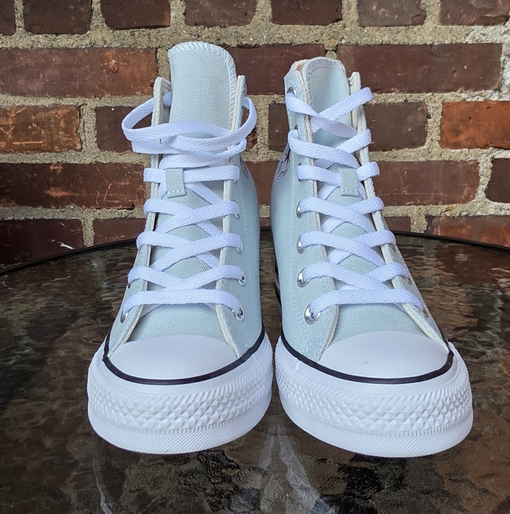 Converse Blue Ankle Booties with Iconic Logo - Picture 2 of 4